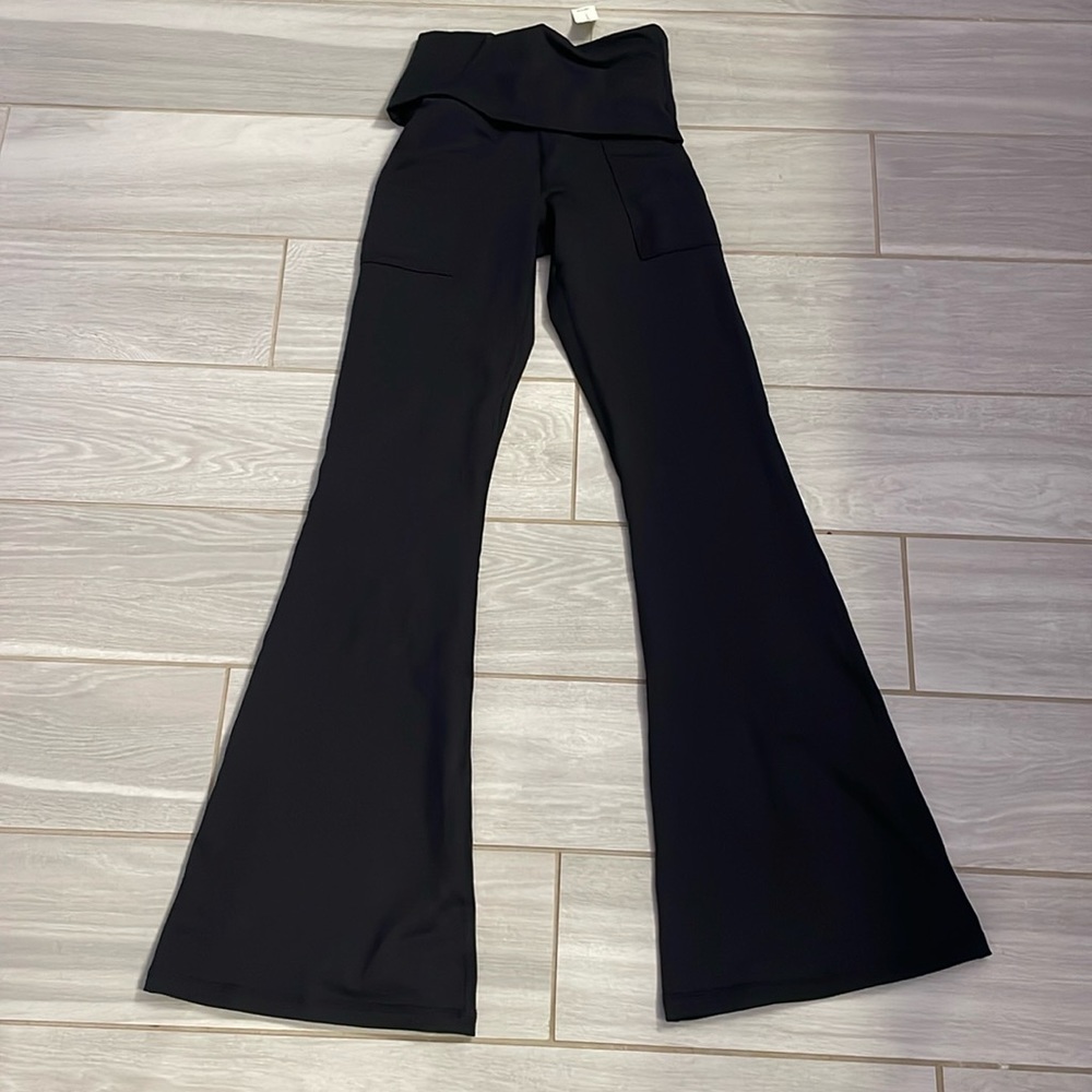 Aerie Offline Foldover Flare Leggings